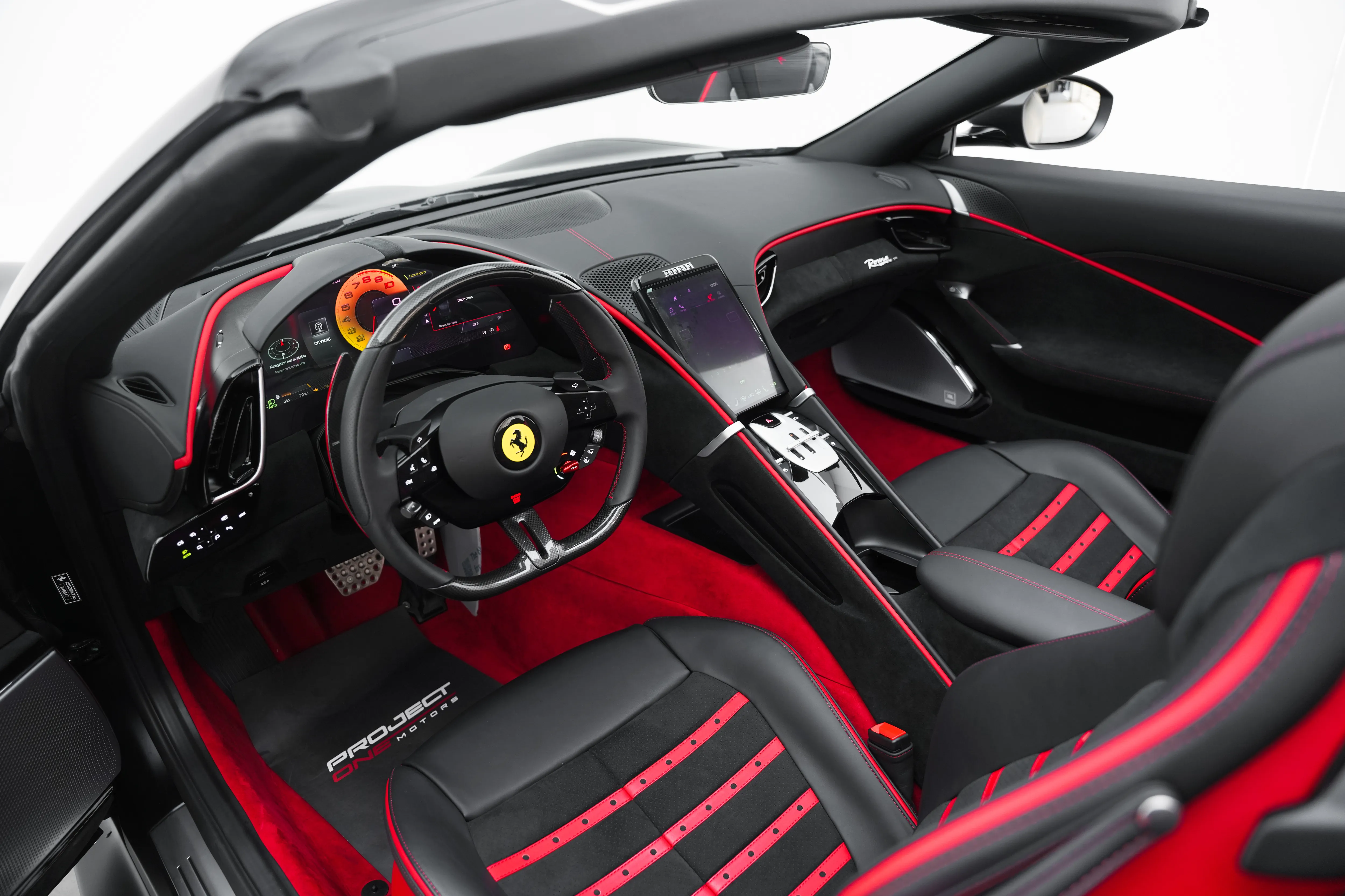 2026 Ferrari Roma Spider interior