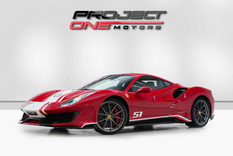 Ferrari 488 Pista Piloti with 7 Years Warranty